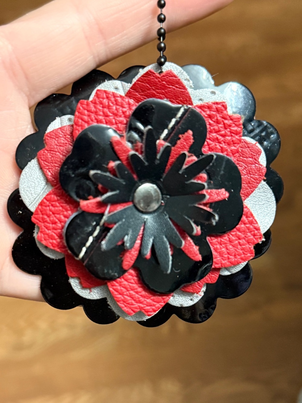 Handmade Floral Bag Charm